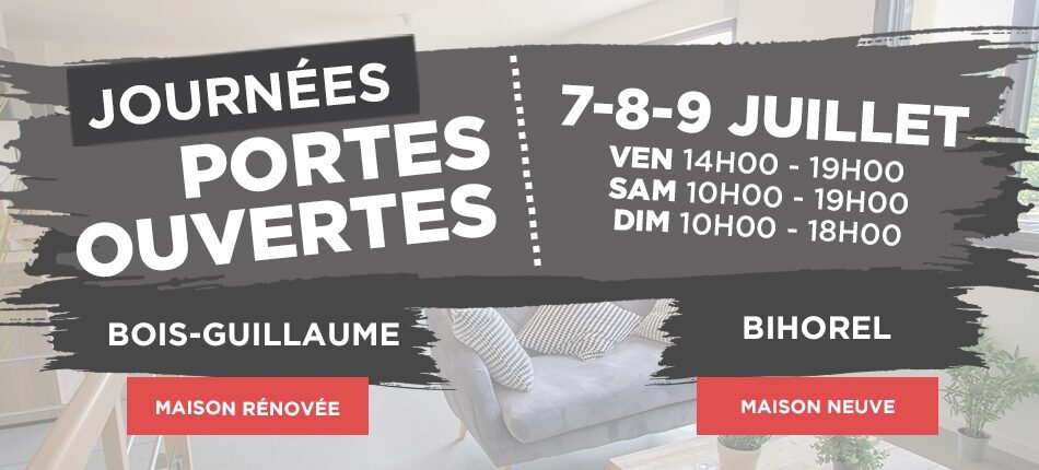 Portes Ouvertes Maisons à vendre – Bois-Guillaume et Bihorel  - Portes Ouvertes Maisons à vendre - Bois-Guillaume et Bihorel