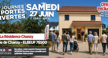 Portes ouvertes à Elbeuf : visitez une maison de 102 m²