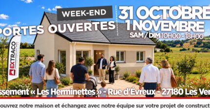 Porte Ouverte les 31 octobre et 1er Novembre : visitez une maison près d’Évreux