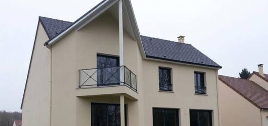 Plan de maison Surface terrain 181 m2 - 6 pièces - 5  chambres -  avec garage 