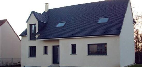 Plan de maison Surface terrain 181 m2 - 6 pièces - 5  chambres -  avec garage 