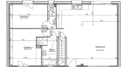 ETG_R_SS_CA_81m2_2ch_P13603 4970-3510modele820150921nGgvG.jpeg - Les Maisons Extraco