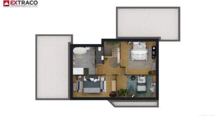 Franqueville-Saint-Pierre Maison neuve - 2121862-3510modele1020240116b1VvP.jpeg Les Maisons Extraco