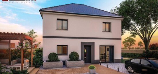Maison neuve à Dénestanville, Normandie