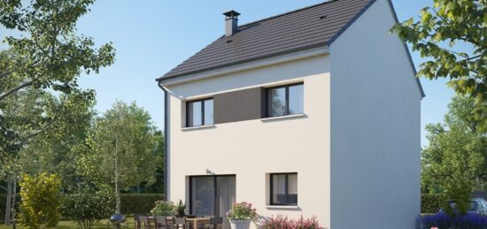 Maison neuve à Airan, Normandie