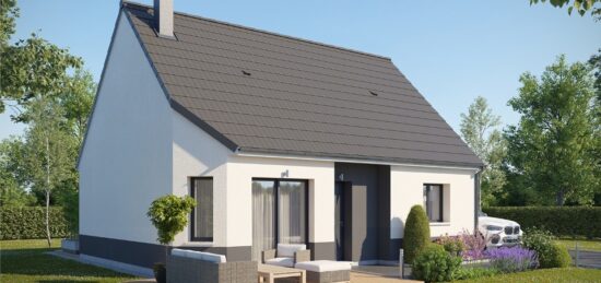 Maison neuve à Le Bocasse, Normandie