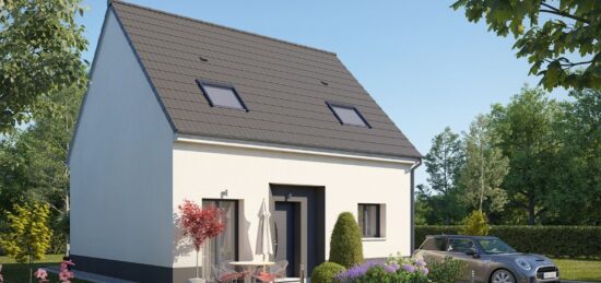Maison neuve à Calleville, Normandie