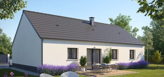 Maison neuve à Saint-Eustache-la-Forêt, Normandie