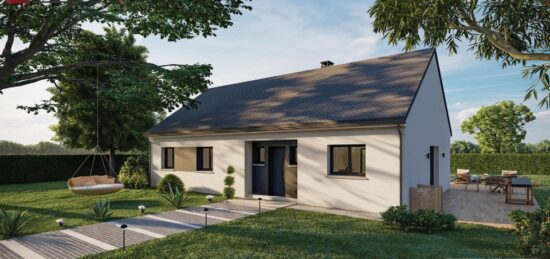 Maison neuve à Beaumont-le-Roger, Normandie