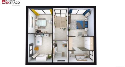 Fort-Moville Maison neuve - 2099369-3201modele8202106097ekH5.jpeg Les Maisons Extraco
