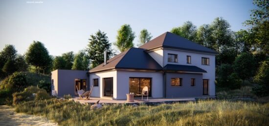 Maison neuve à Routot, Normandie