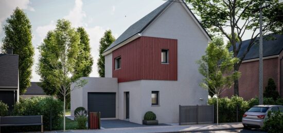 Maison neuve à Routot, Normandie