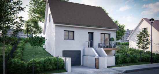 Maison neuve à Routot, Normandie