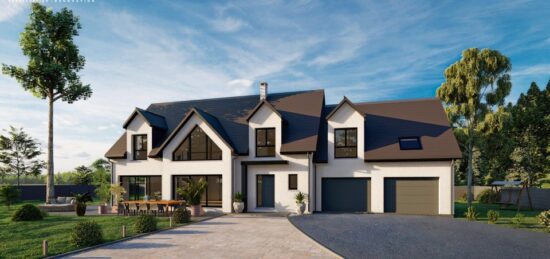 Maison neuve à Osmoy-Saint-Valery, Normandie