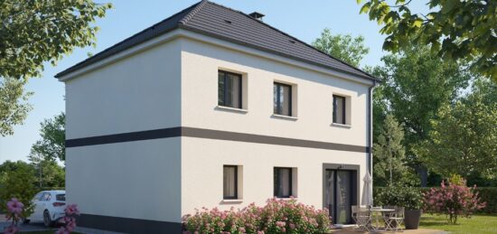 Maison neuve à Guernes, Île-de-France