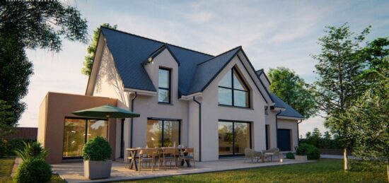 Maison neuve à Montville, Normandie