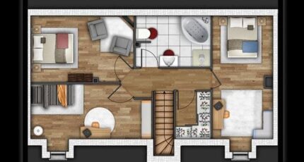 Le Neubourg Maison neuve - 2138224-3510modele820160705ZwtCA.jpeg Les Maisons Extraco