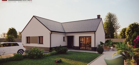 Maison neuve à Épaignes, Normandie