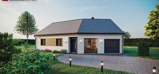 Maison neuve à Les Trois-Pierres, Normandie