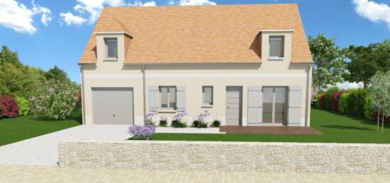 Maison neuve à Calleville-les-Deux-Églises, Normandie