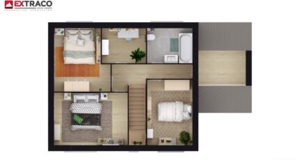 Épaignes Maison neuve - 2115464-3510modele10202305025koVE.jpeg Les Maisons Extraco