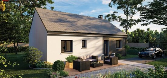 Maison neuve à La Haye-Malherbe, Normandie