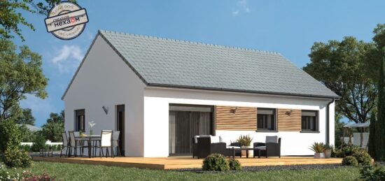 Maison neuve à Smermesnil, Normandie