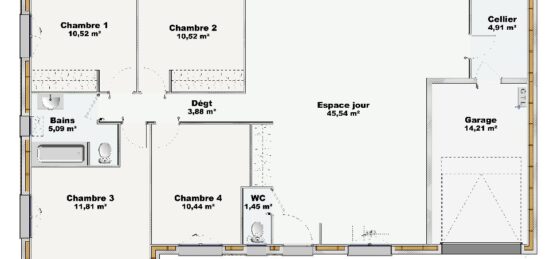 Maison neuve à , Eure