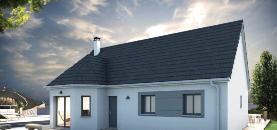 Maison neuve à Derchigny, Normandie