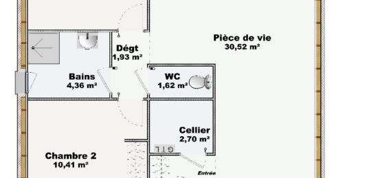 Maison neuve à , Eure