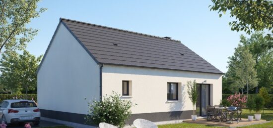 Maison neuve à Saint-Vaast-d'Équiqueville, Normandie