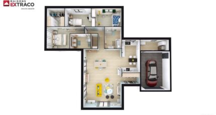 Honfleur Maison neuve - 2324233-3510modele720210121WgNIR.jpeg Les Maisons Extraco