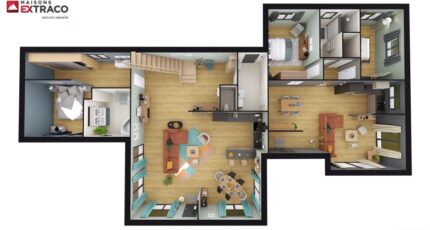 Les Essarts-le-Roi Maison neuve - 2325186-3510modele9202108057t8OQ.jpeg Les Maisons Extraco