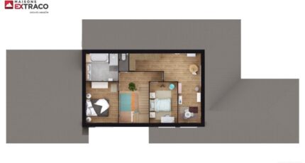 Jumelles Maison neuve - 2339558-3510modele1020230103u7TZZ.jpeg Les Maisons Extraco