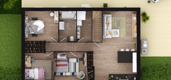 Maison neuve à , Seine-Maritime