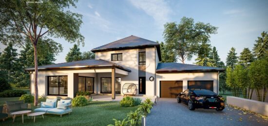 Maison neuve à Yainville, Normandie