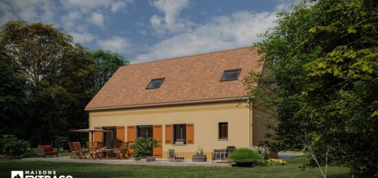 Maison neuve à Saint-Hymer, Normandie