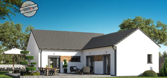 Maison neuve à Saint-Aubin-Épinay, Normandie