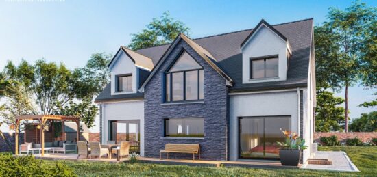 Maison neuve à Bonneville-la-Louvet, Normandie