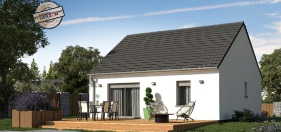 Maison neuve à Heubécourt-Haricourt, Normandie