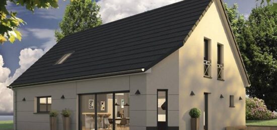 Maison neuve à Boulleville, Normandie