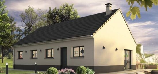 Maison neuve à Boulleville, Normandie