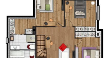 Goupillières Maison neuve - 2401531-3510modele820150311w7kMP.jpeg Les Maisons Extraco