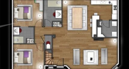 Goupillières Maison neuve - 2401518-3510modele720170621HAHVT.jpeg Les Maisons Extraco