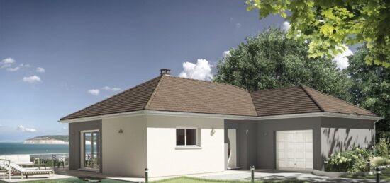 Maison neuve à Beaumont-le-Roger, Normandie