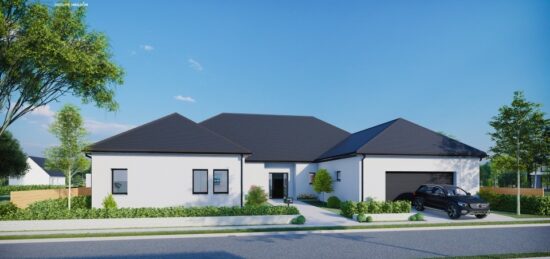 Maison neuve à Épaignes, Normandie