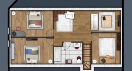 Louviers Maison neuve - 2422332-3510modele8201603123V4Ph.jpeg Les Maisons Extraco