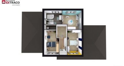 Auberville Maison neuve - 2423413-3510modele820210312isrIA.jpeg Les Maisons Extraco