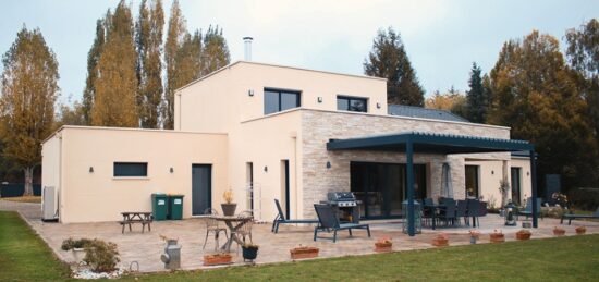 Maison neuve à Saint-Martin-Saint-Firmin, Normandie