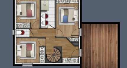 Pont-Audemer Maison neuve - 2426937-3510modele8201506227df6D.jpeg Les Maisons Extraco